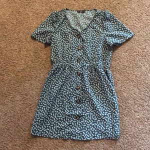 Button up dress